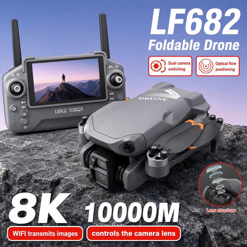 Drone Gimbal - 항공 사진 촬영 LF682 드론 8K