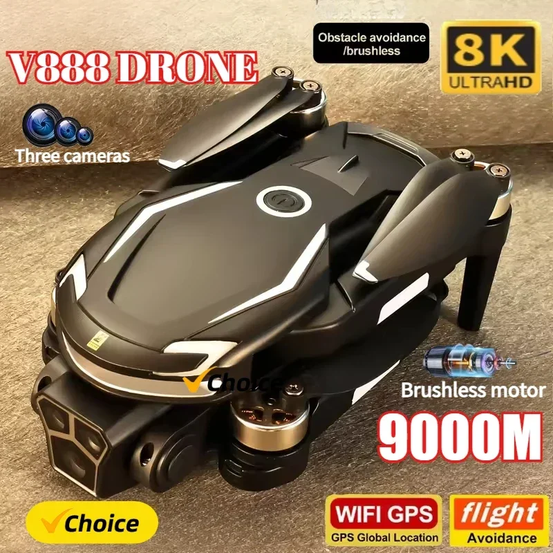 Drone Gps Mount - 새로운 V888 드론 8K GPS 트리플