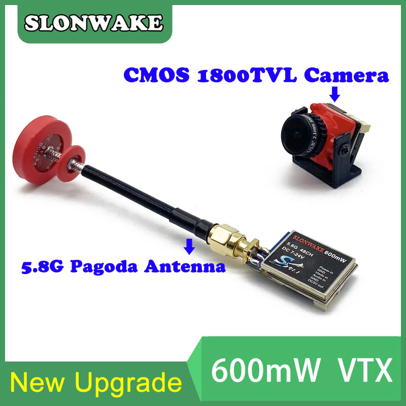 5.8G 48CH 600mW 조정 가능한 VTX-CAM - Drone Camera 리뷰 및 가격