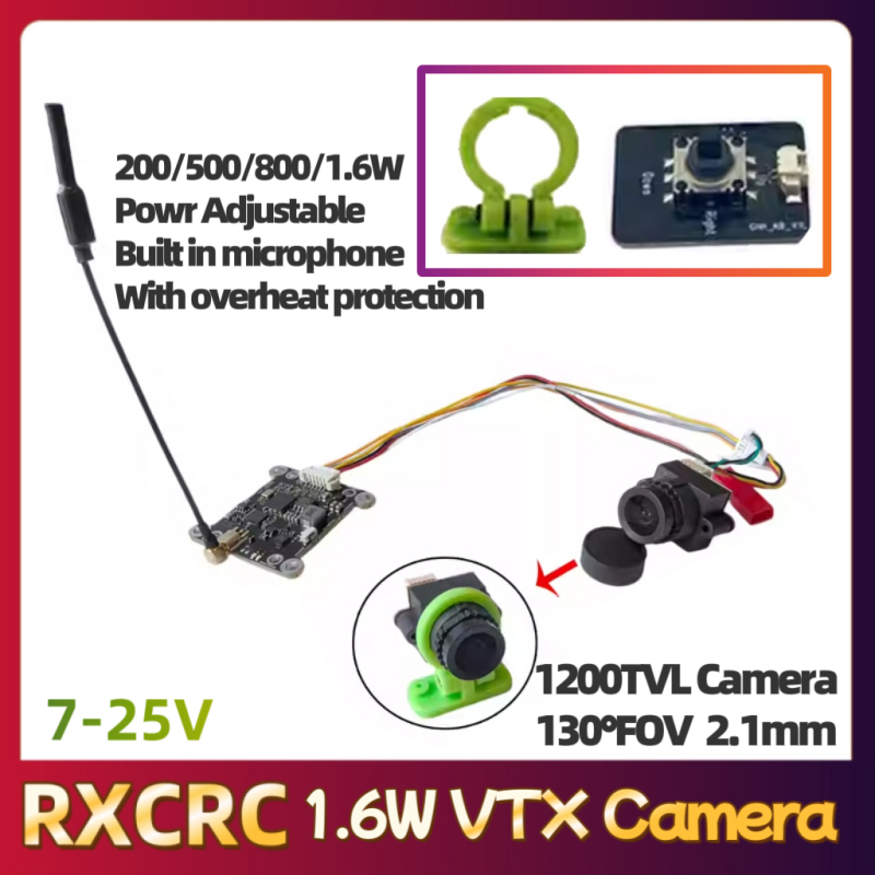 RXCRC 5.8G 모듈 48채널 1.6W VTX 더블 - Drone Camera 리뷰 및 가격