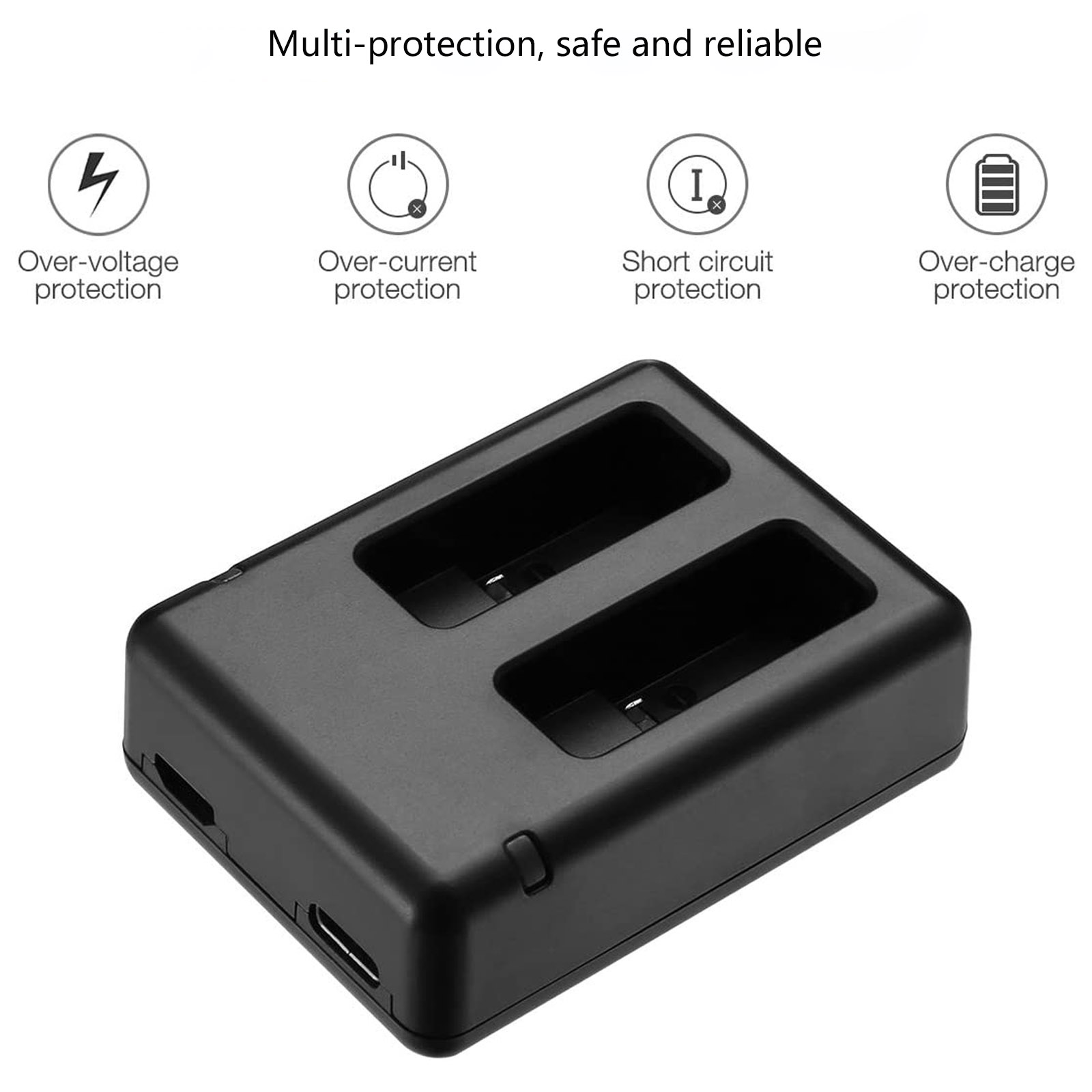 고프로 히어로 5 충전기 AHDBT-501 배터리 듀얼 - Drone Battery 리뷰 및 가격